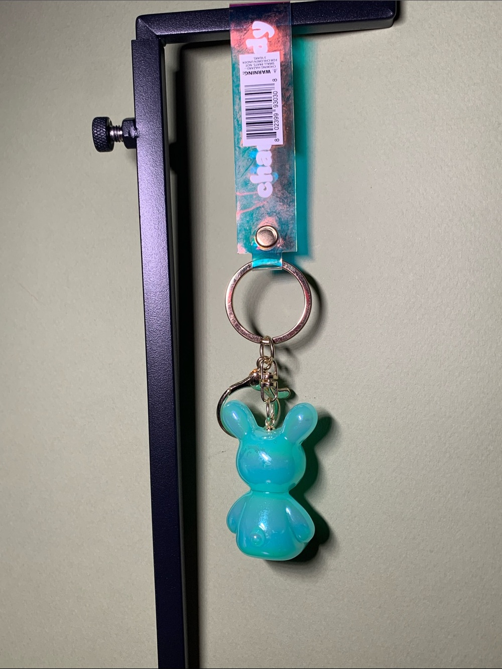 Charm Buddy Keychain - Blue Rabbit - Picture 4 of 4